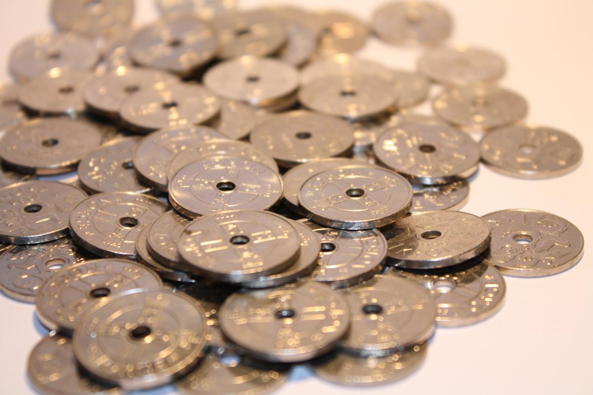 Klingende mynt i kassa