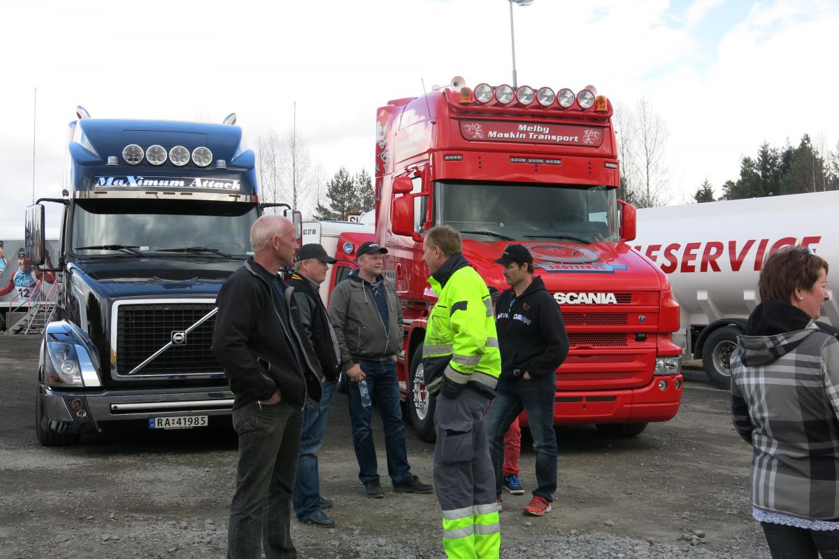 Lastebil-weekend på Frya!