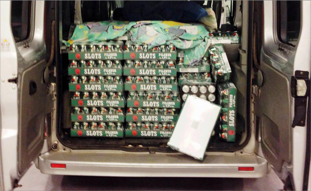 Kjørte på rødt og stakk