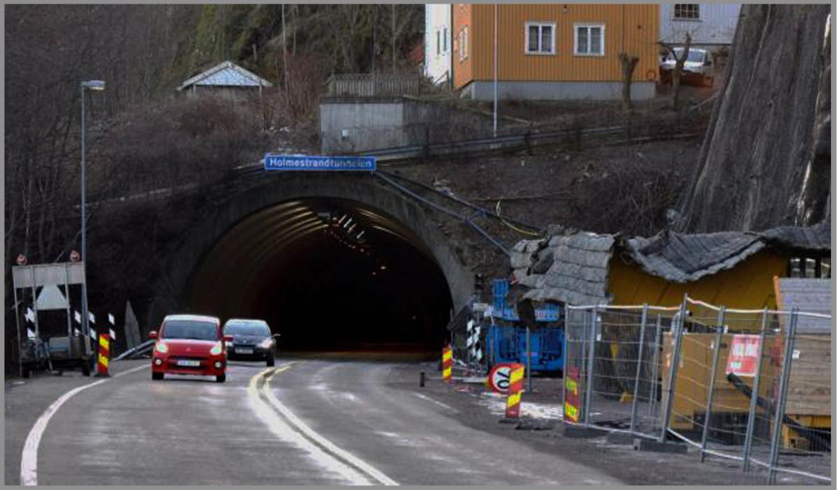 Risikabel omkjøring på E18