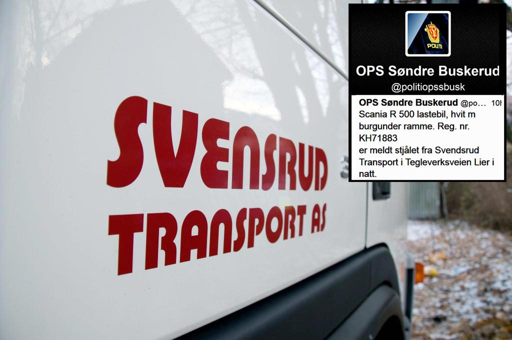 To nye lastebiler stjålet