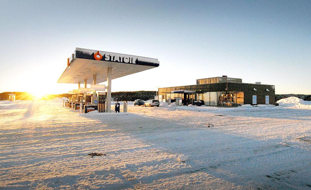 Den siste nye stasjonen i blått og gult