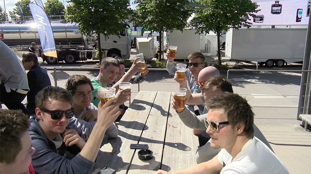 Folkefest på Lillestrøm