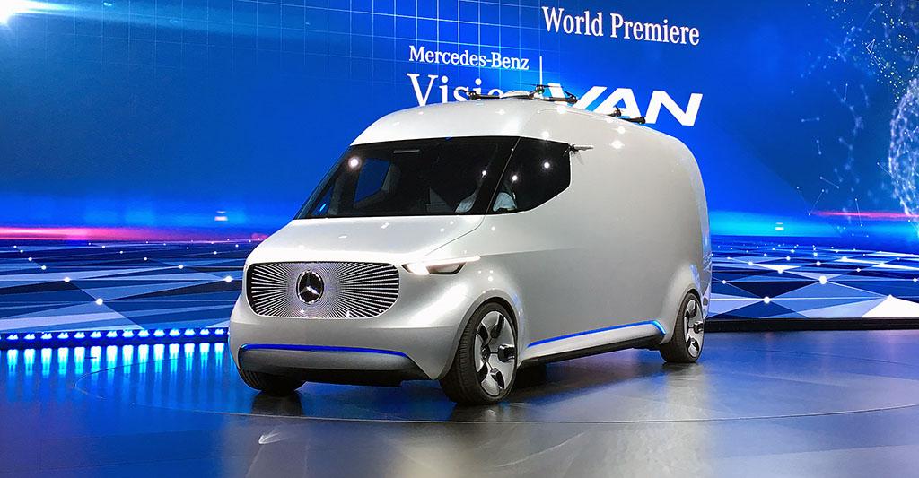 Fremtidens varebil har drone på taket