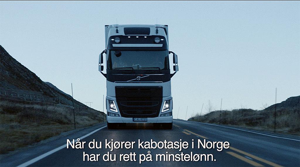 Mamma rydder opp i ny lastebilkampanje