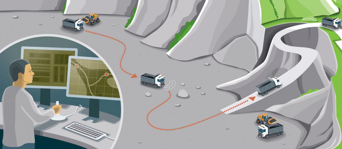 Scania uten sjåfør bak rattet