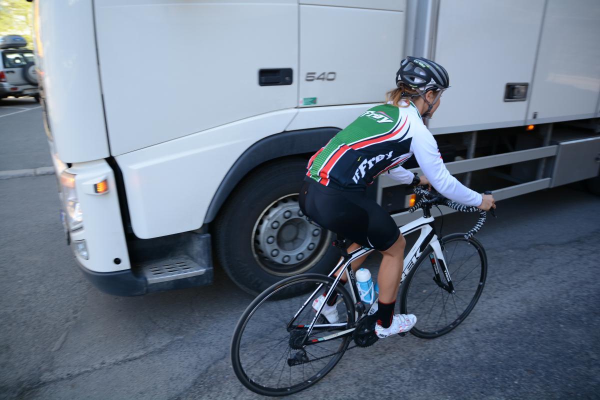 Ta hensyn til syklistene