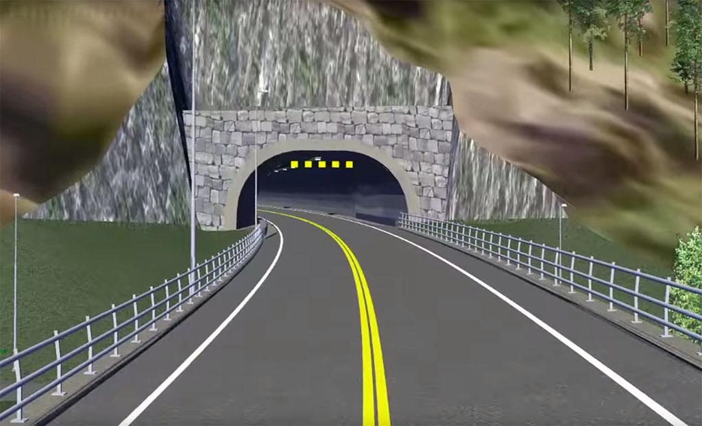 Virtuell kjøretur på nye E16
