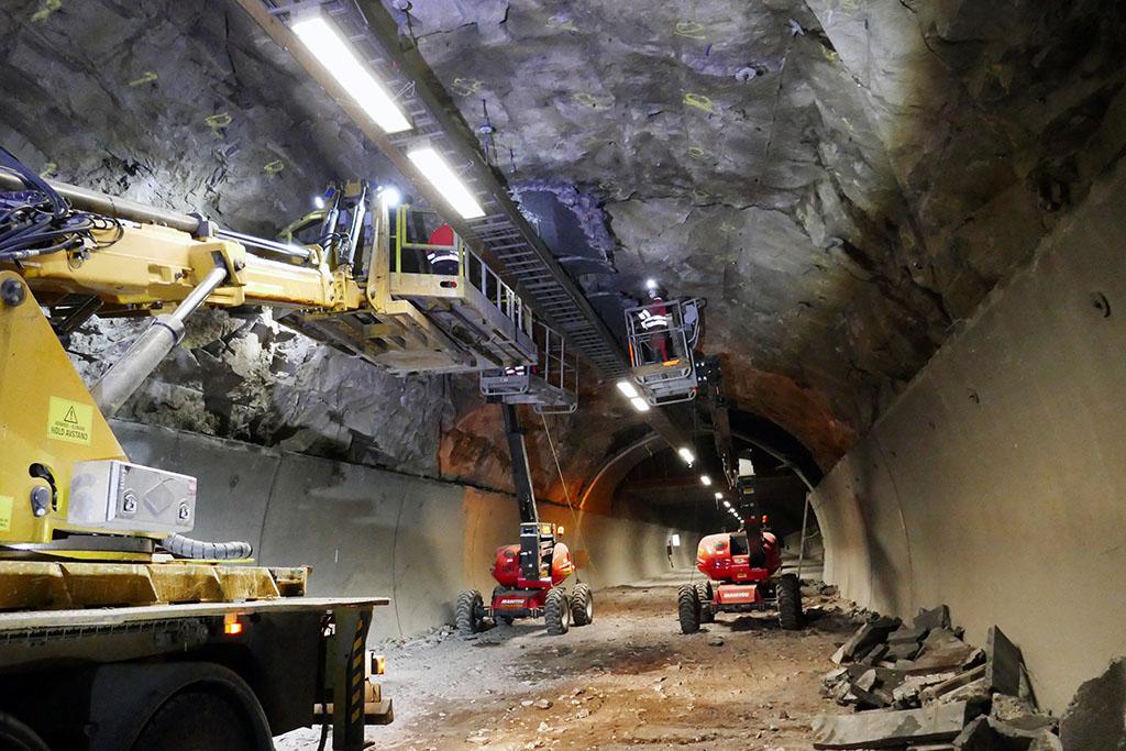 E134 Strømsåstunnelen åpner tidligere enn planlagt