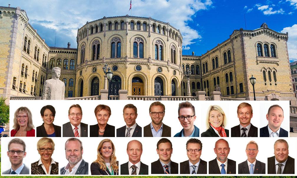 NLF-forpliktelser fra 20 Stortingsrepresentanter