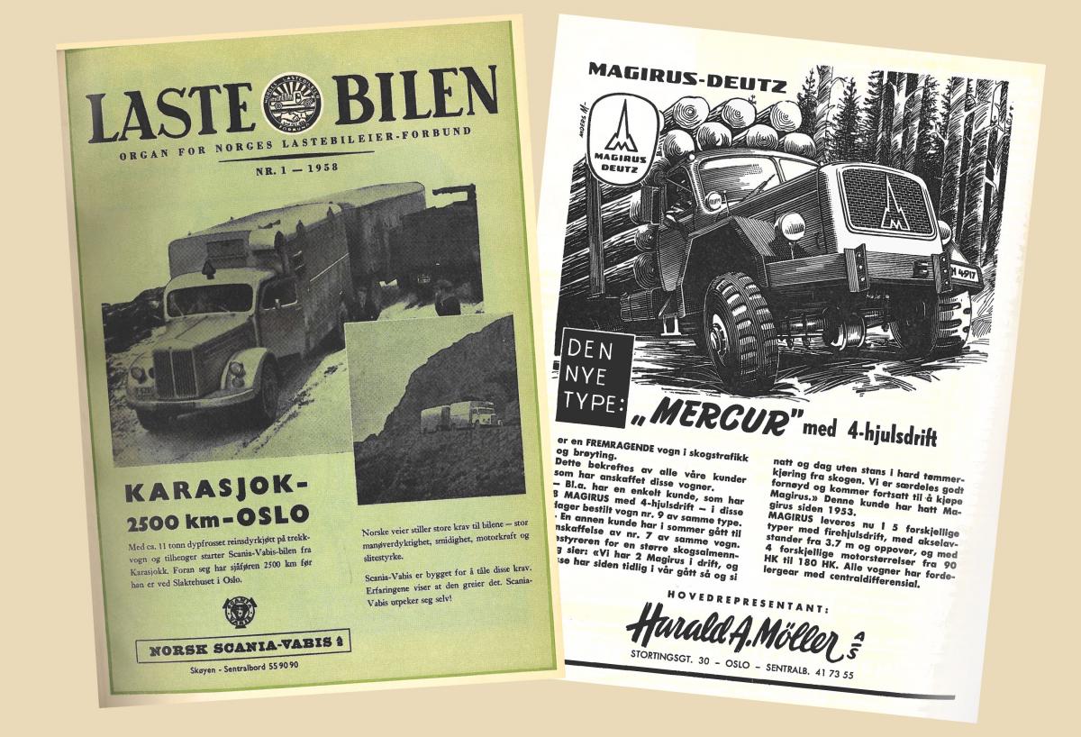 Dette skrev vi om for 60 år siden