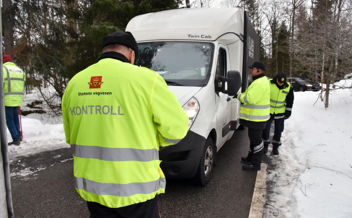 «Transportpolitiet» i full sving