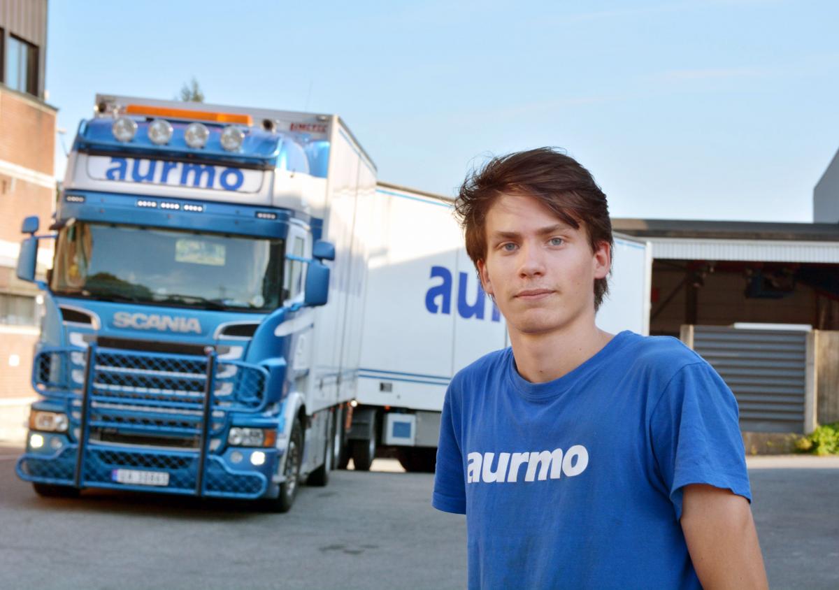 – Du kan si at jeg har kjørt lastebil siden jeg var tolv
