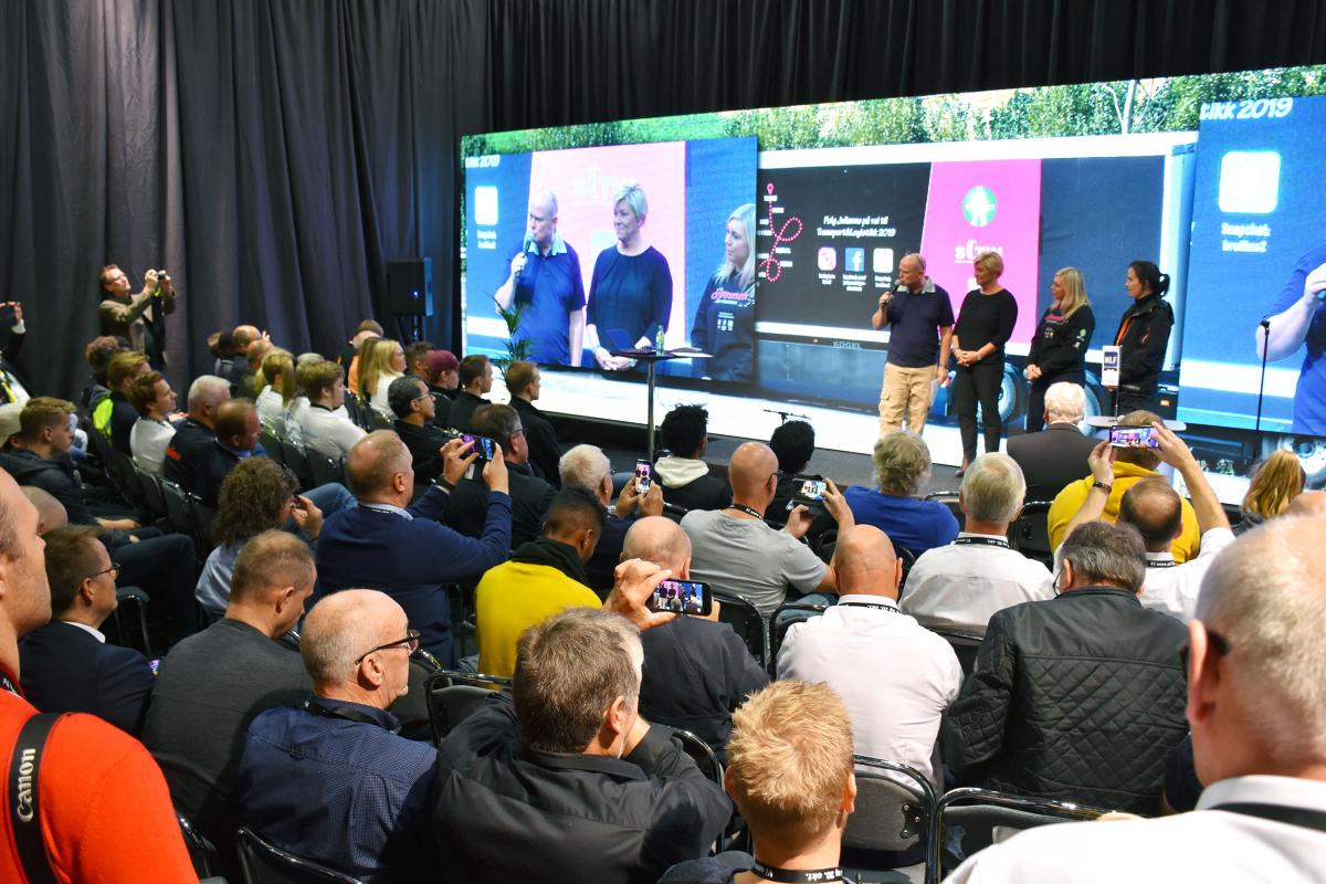 Pangstart på Transport & Logistikk 2019