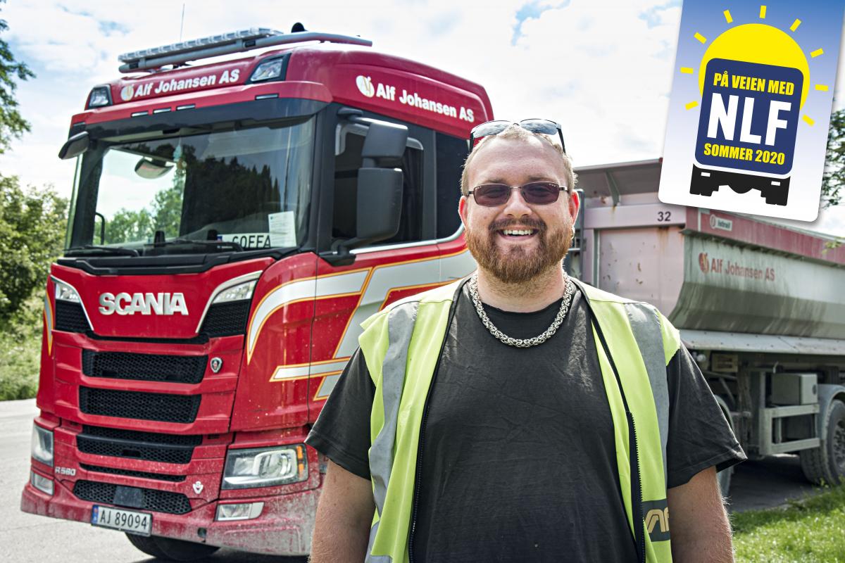 – Jeg stortrives på veien