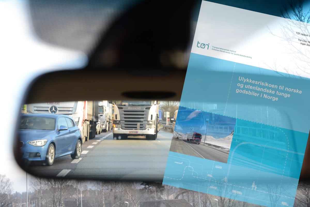 Risikoen for tungbilulykker nær halvert de siste årene