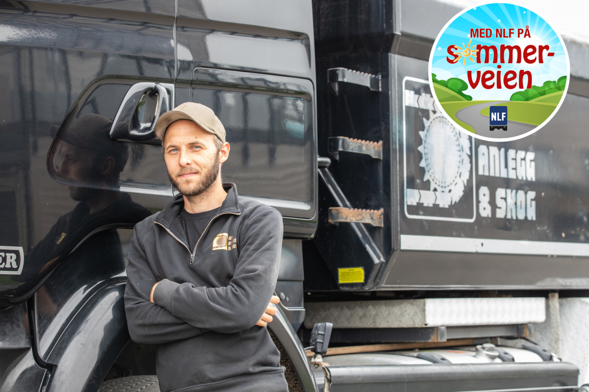 - Jeg er kry av å være lastebilsjåfør!