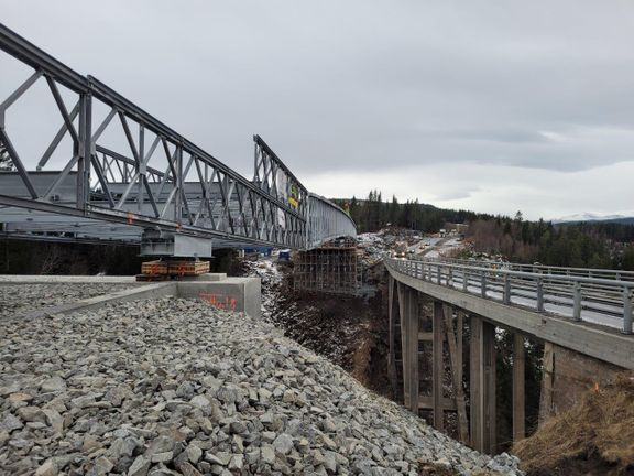 Stenger E6 Stavåbrua for tungtrafikk