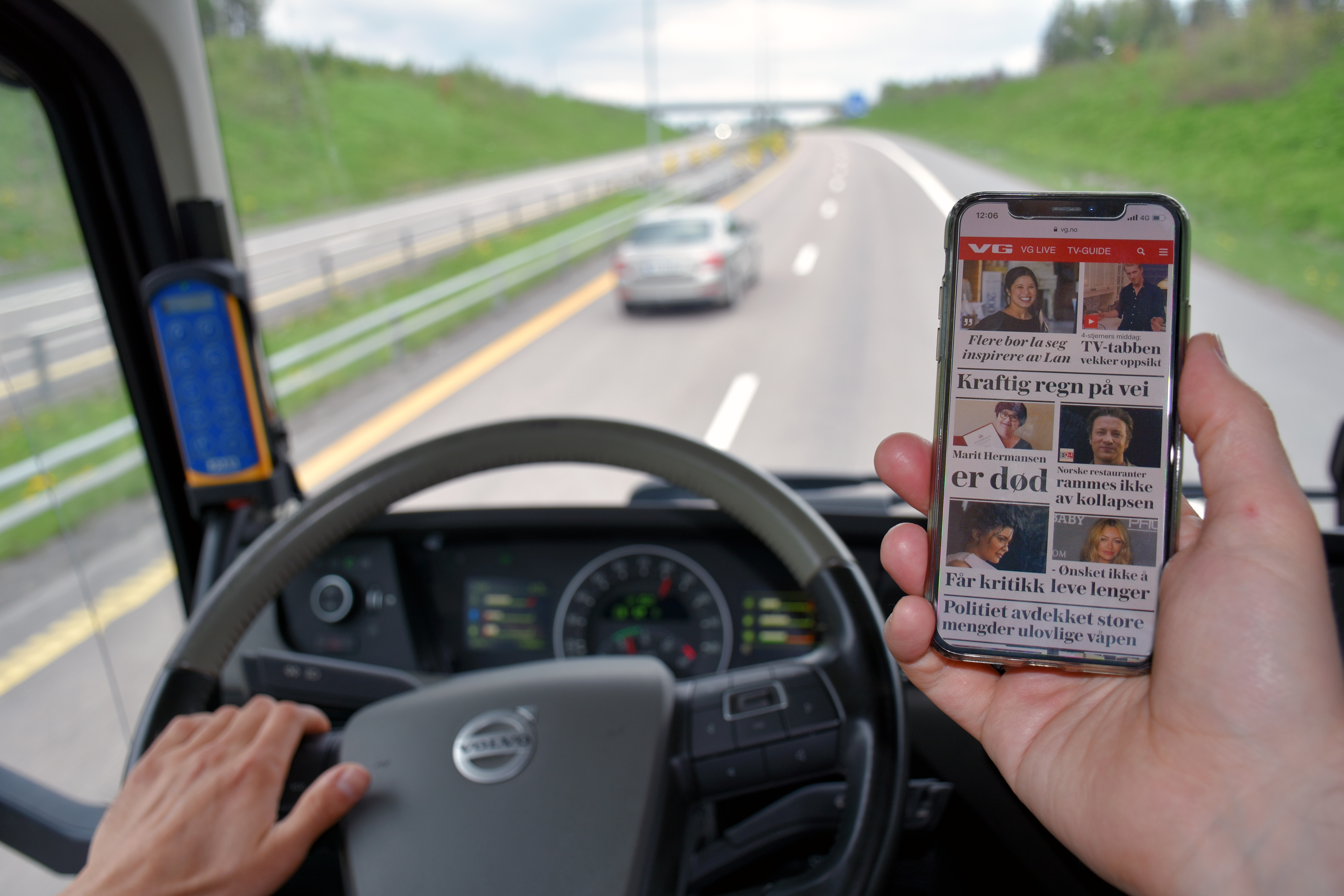 – Alt sikkerhetsutstyret i bilen gjør sjåføren sløvere 