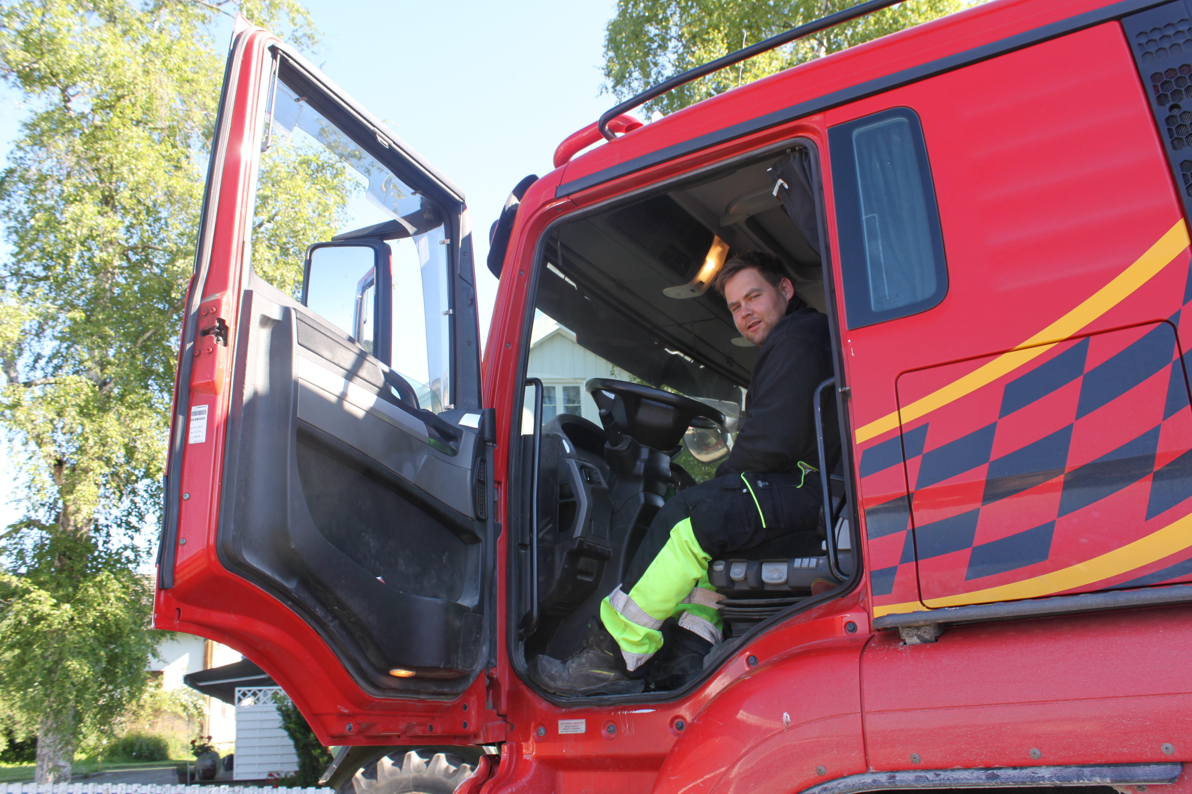 Begynte med én traktor og endte opp med seks lastebiler 