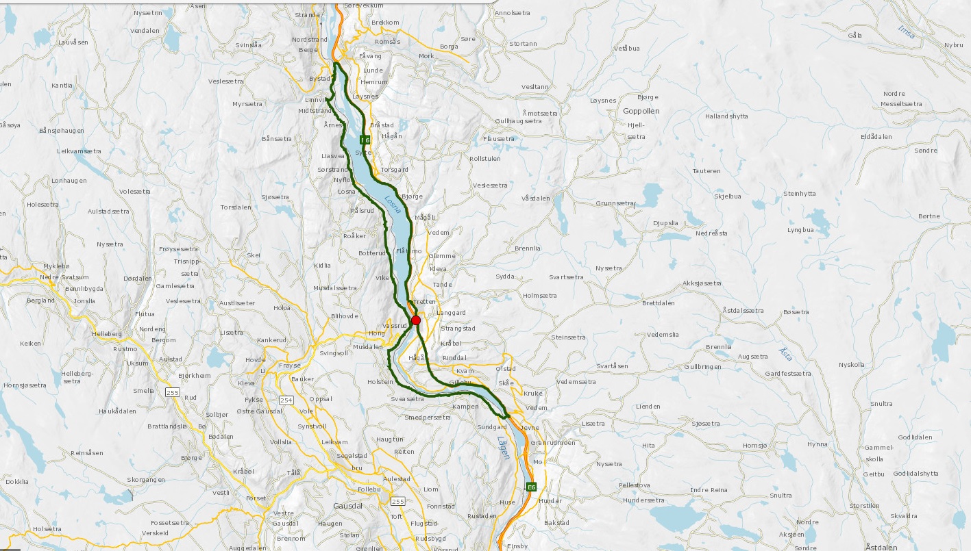 Her får du oversikt over alle omkjøringsveiene på grunn av stengte bruer