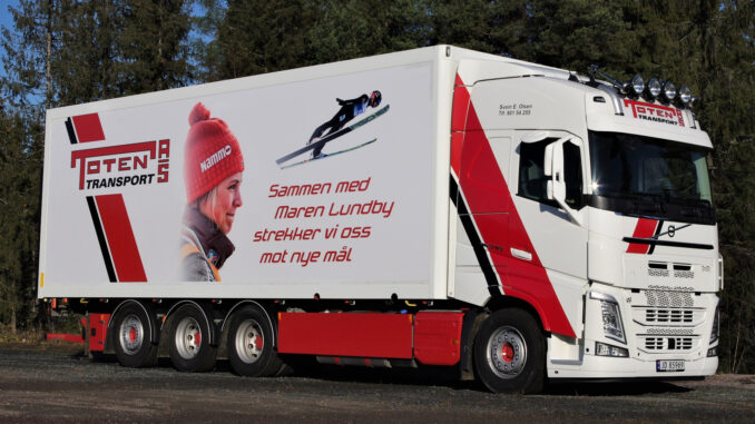 Toten Transport varsler kundene om ekstraordinært energitillegg. 