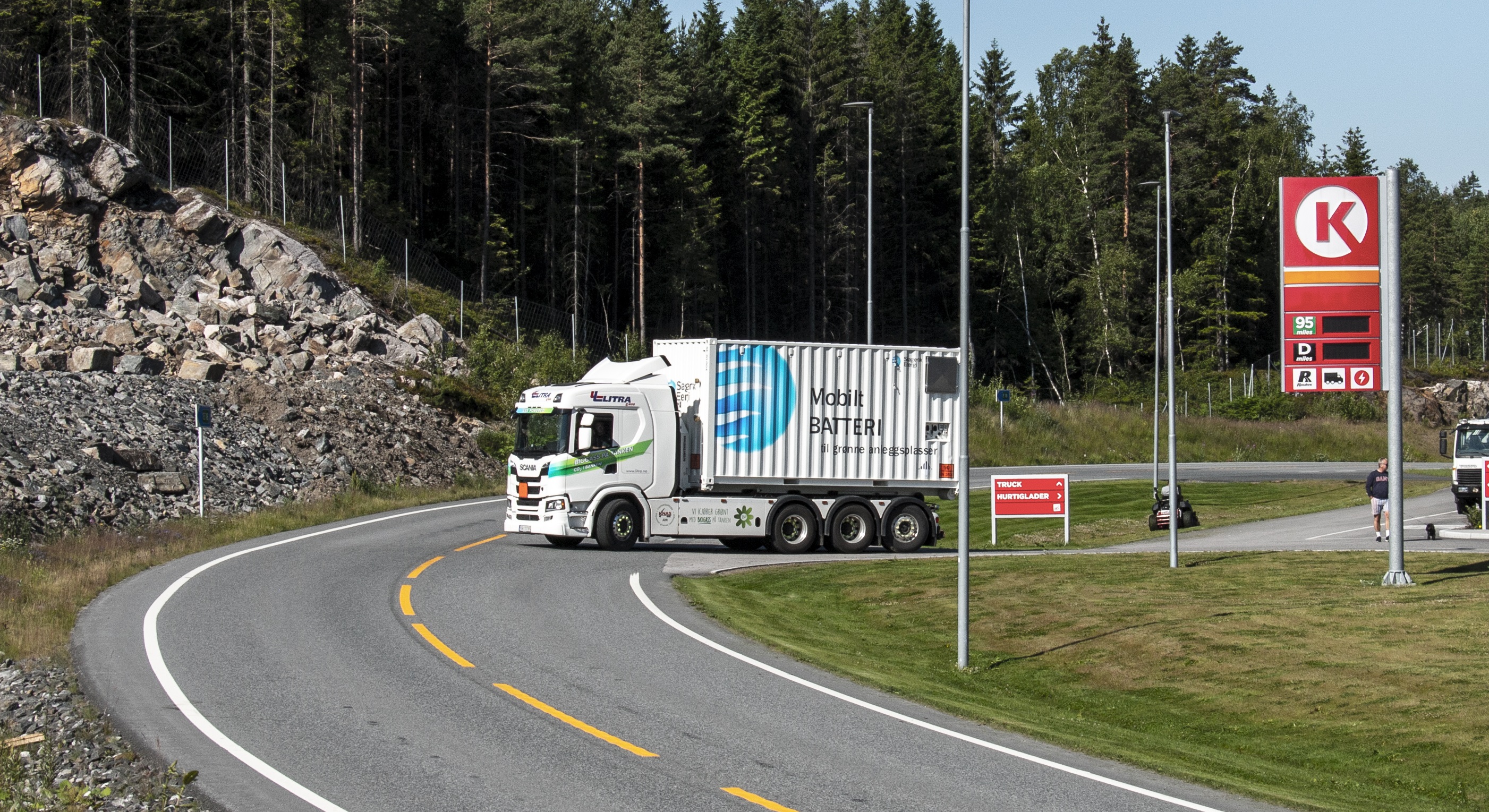 Går sammen om å levere battericontainere til anleggsplasser