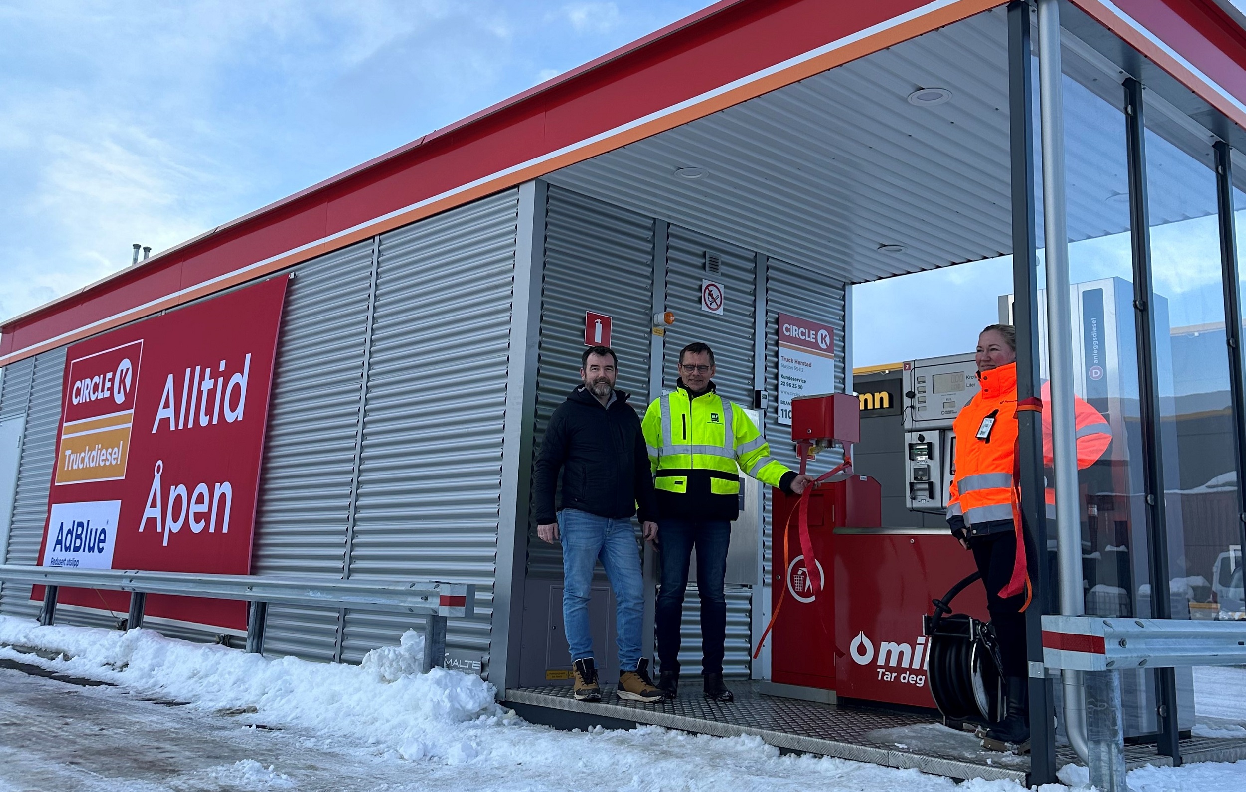 Nyåpning av Circle K Truck Harstad