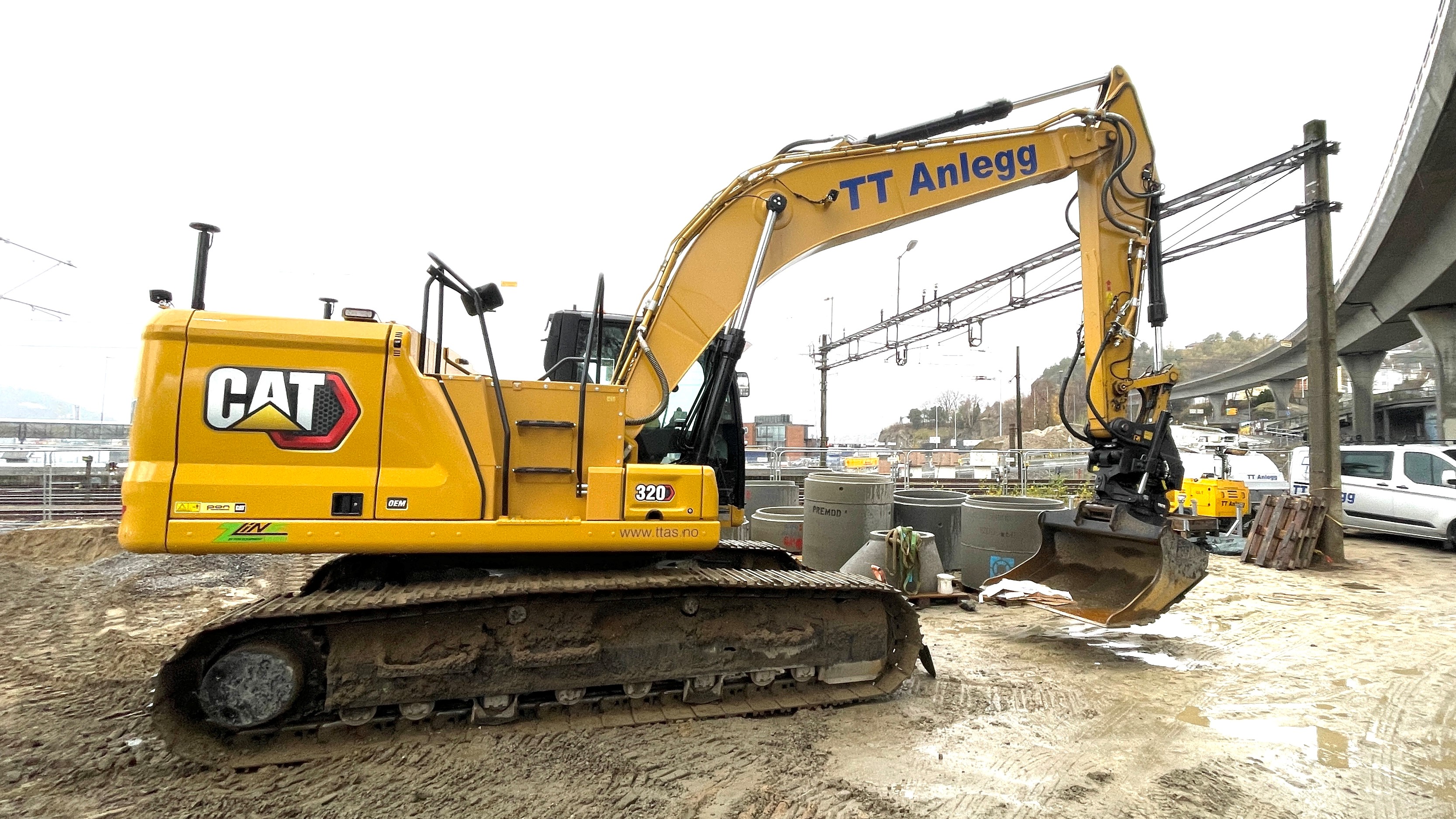 Strammer inn krav om klimagassutslipp fra anleggsmaskiner