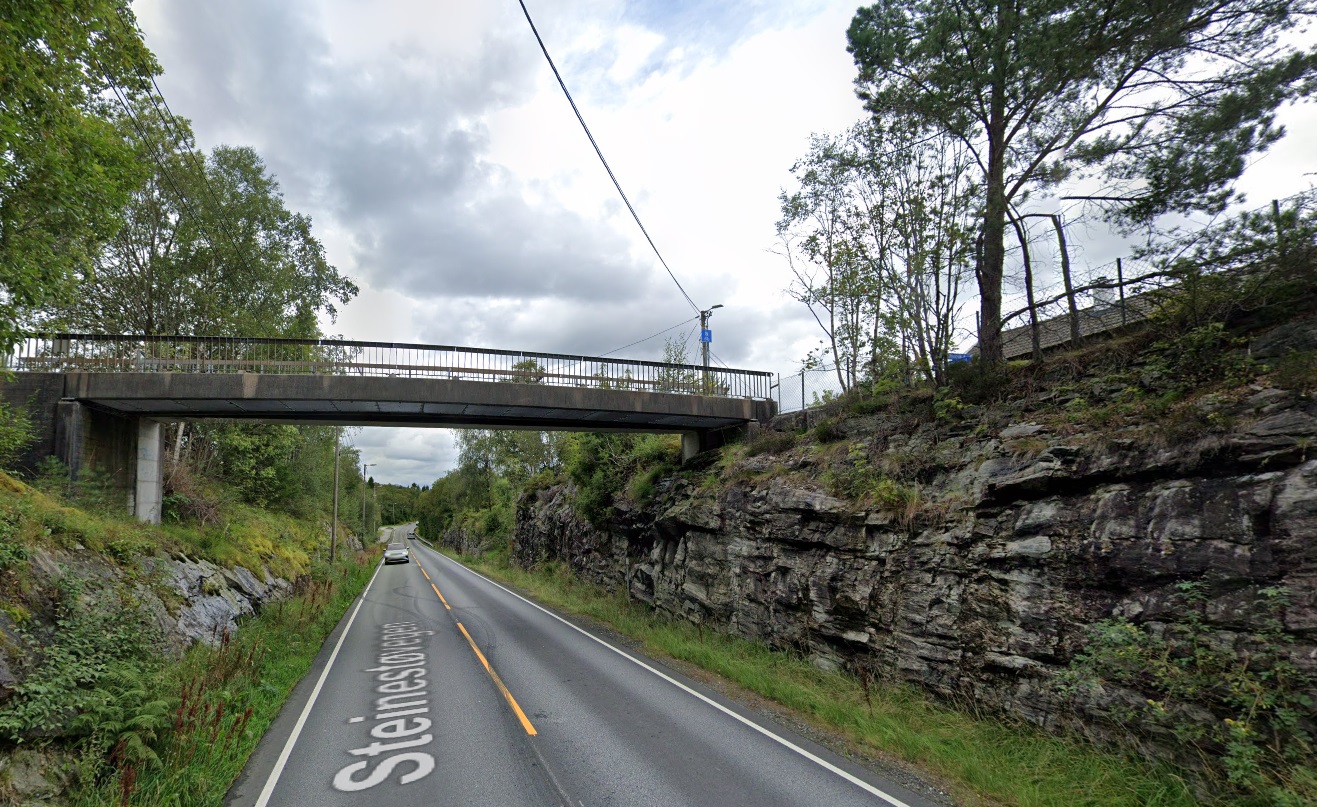 Syv gangbroer i Bergen er sårbare for påkjørsel 