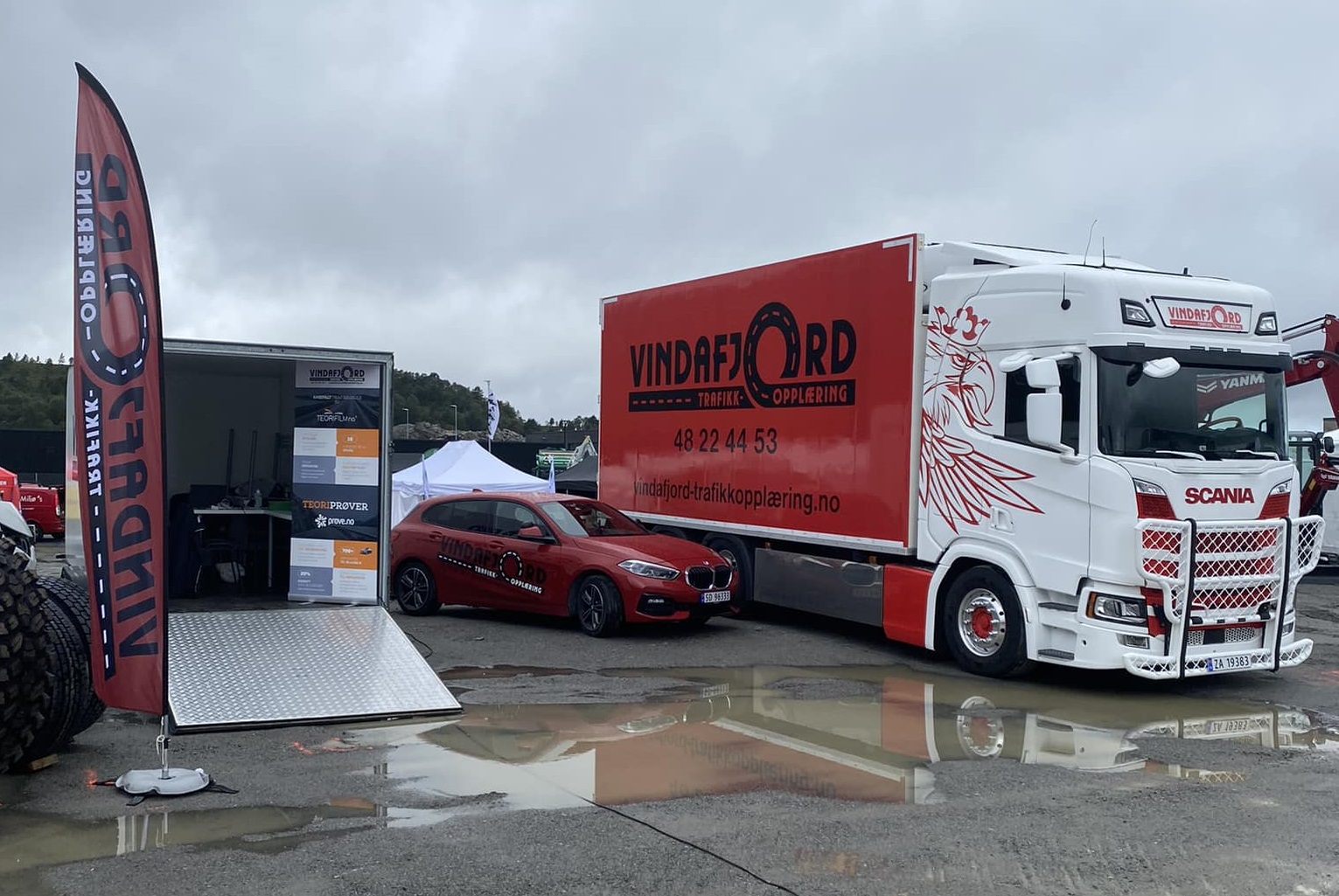 Trafikkskoler går sammen om å dekke tungbilopplæring lokalt 