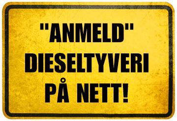 Dieseltyverialarmen Safe4truck er klar, og NLF lanserer "Anmeldelse" av dieseltyveri på nett