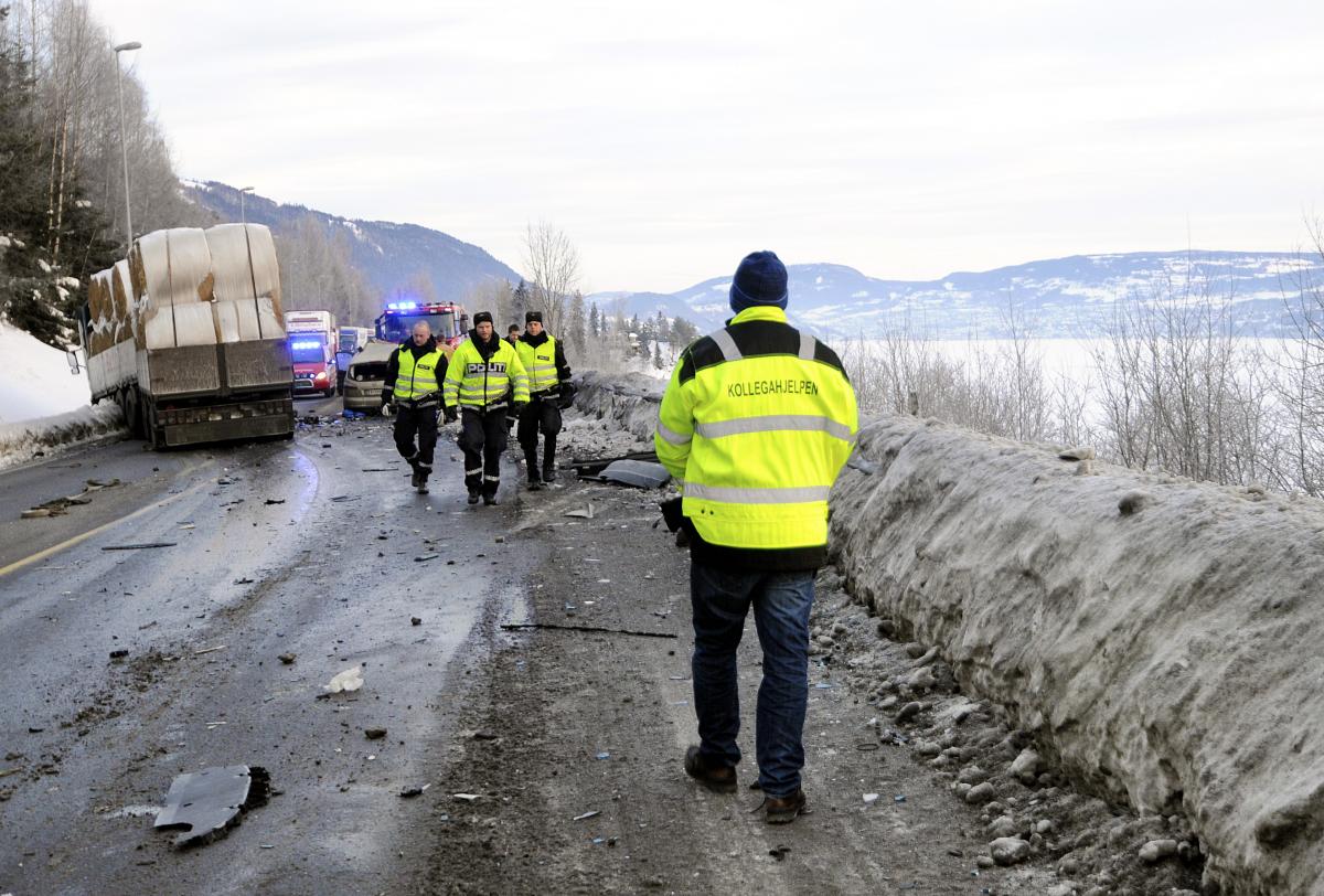 Kollegahjelpen er der når ulykken er ute