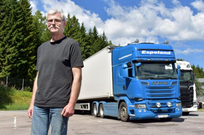 Agnar tror mange fusker på kjøre- og hviletiden. Foto: Stein Inge Stølen