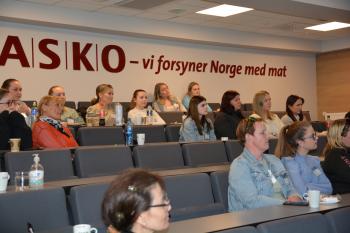 NLF var invitert med på ASKO sin samling for kvinnelige sjåfører