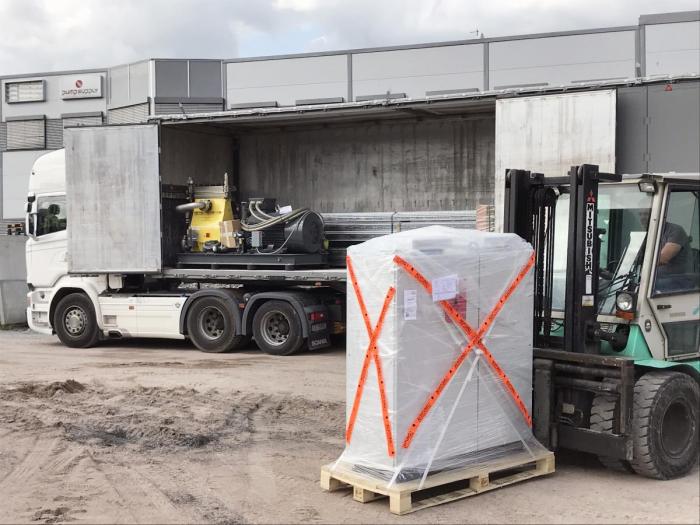 Med Walking Floor-tralle var oppdragene varierte, både i innhold og tyngde. Foto: Dan Nordberg