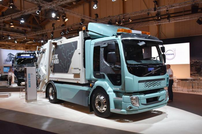 Både veteraner og innovasjoner var godt representert på Elmia. Det kom ikke som en overraskelse at Volvo stilte ut sin nyeste fullelektriske lastebil.