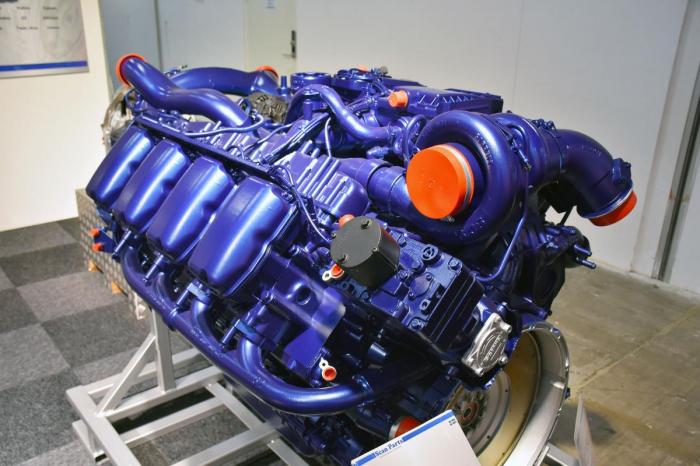 Vil du holde liv i en gammel flamme? Danske Scan Parts kan skaffe både velfungerende brukte motorer og totalrenoverte motorer, som denne Scania DC16-motoren med 620 hester. Prislapp: 200 000 SEK. Foto: Stein Inge Stølen