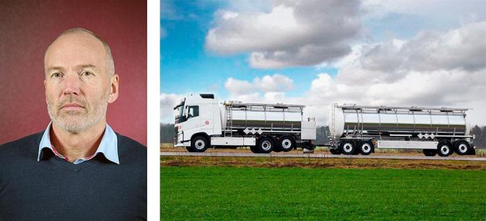 Spesialtransport, som for eksempel tank, er spesielt godt egnet for denne typen finansiering, forteller Pål Bratlien i Nordea. Foto: Nordea