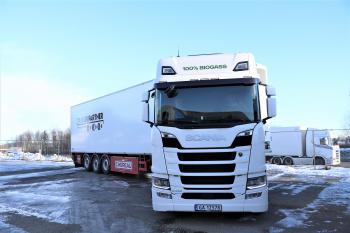 Regjeringens klimaplan har som mål at 10 prosent av all tung transport skal foregå på biogass innen 2030.
