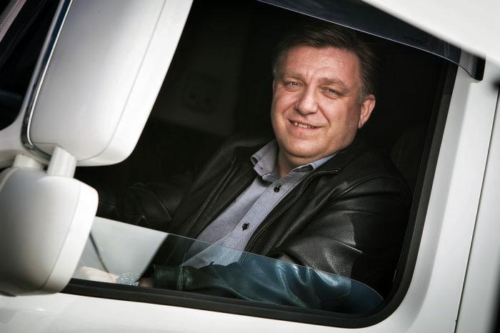 Administrerende direktør i NLF, Geir A. Mo, ønsker hjertelig velkommen til Norgeshistoriens største transportmesse. Foto: NLF