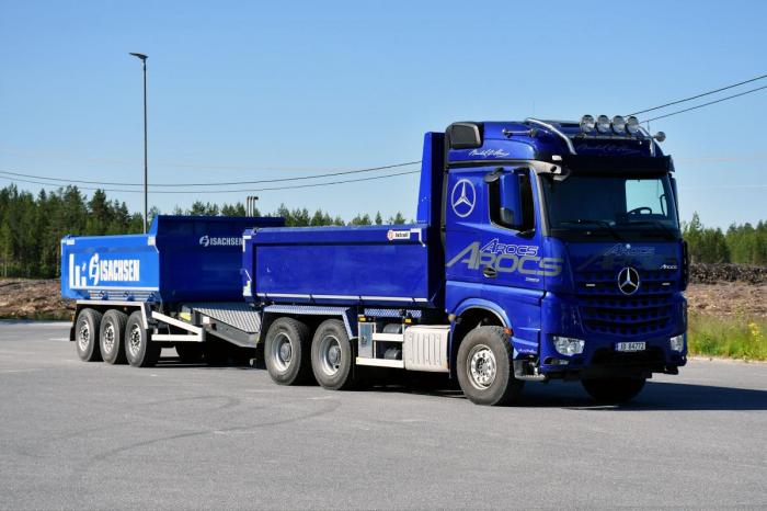 2019 Mercedes-Benz Arocs. Foto: Stein Inge Stølen