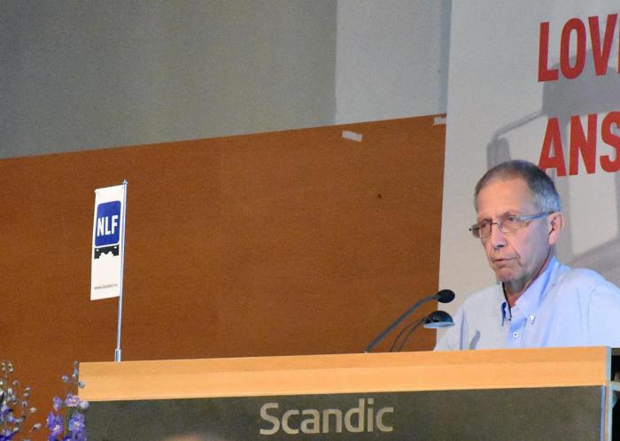 KOMMER: Vegdirektør Terje Moe Gustavsen.