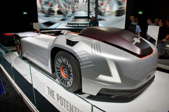 Volvo Vera er allerede i drift i Sverige. Her fra IAA-messen i fjor. Foto: Stein Inge Stølen