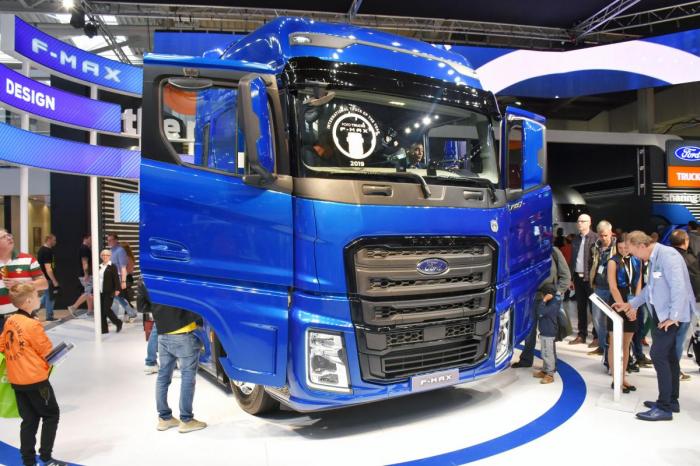 Tilbake i virkeligheten har Ford i år lansert sin nye F-Max, som produseres i Tyrkia under Ford Otosan. Foto: Stein Inge Stølen