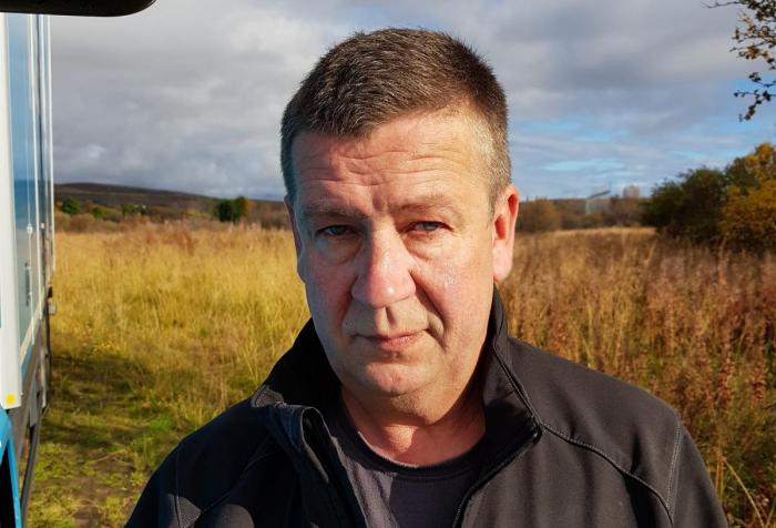 Hildonen synes det er ironisk at mange lastebileiere er mer opptatt av tilstanden på kjøretøyet enn av sin egen helse. Kanskje en årlig EU-kontroll av kroppen hadde vært tingen? Foto: Anita Bakken