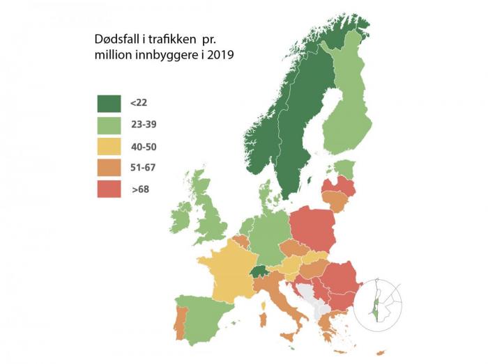 Illustrasjon: European Traffic Safety Council