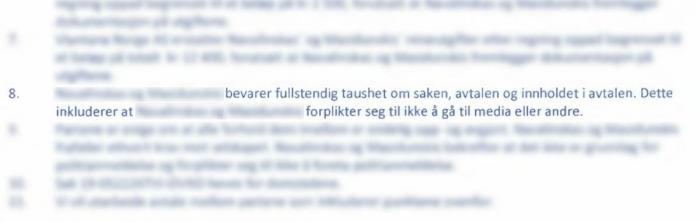 Vlantana Norge ville i sitt opprinnelige forlikstilbud sikre at sjåførene ikke offentliggjorde noen detaljer fra saken. Det gikk ikke helt etter planen.