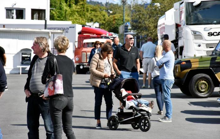 Været viste seg fra sin beste side, med sol og omtrent 20 grader. Foto: Stein Inge Stølen
