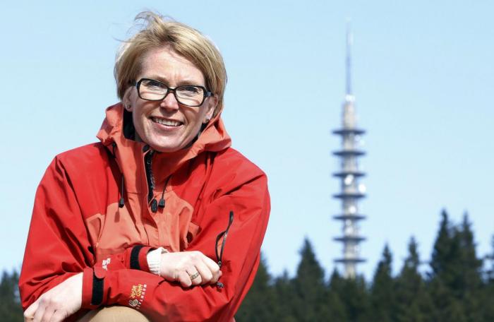 Kommunikasjonssjef media i Digitalradio Norge Mari Hagerup lover å følge opp lastebileiernes DAB-klager. Foto: Digitalradio Norge